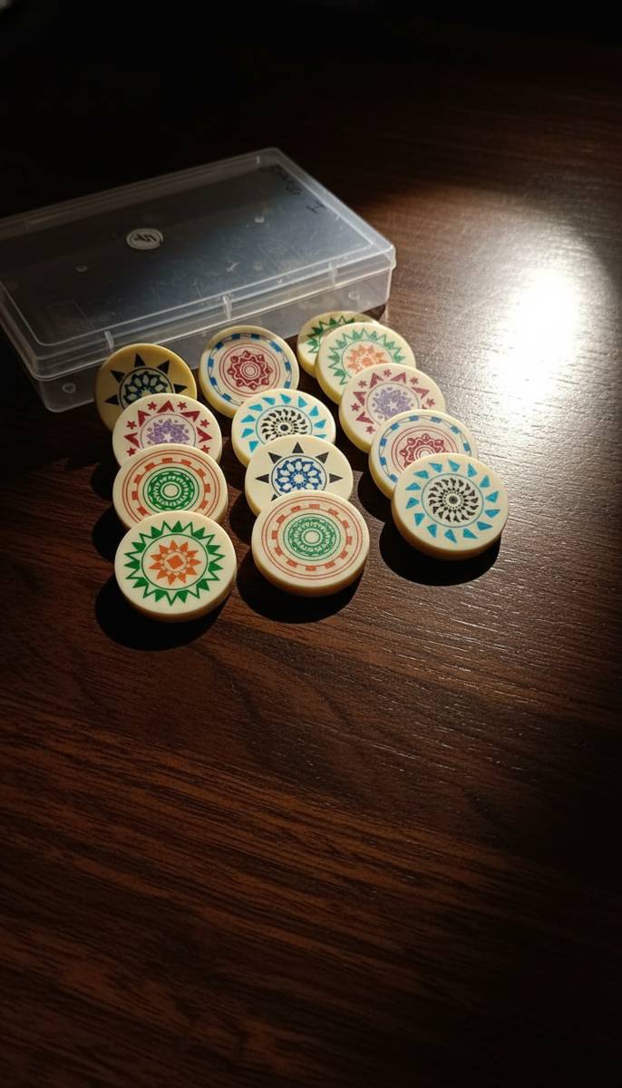 Printed Carrom Striker