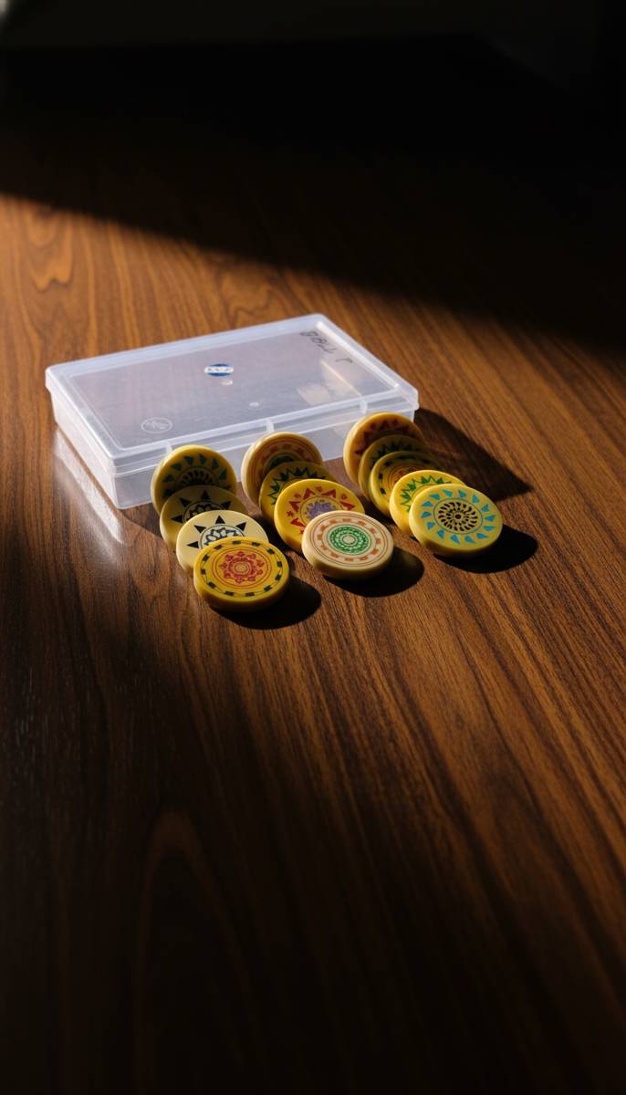 Printed Carrom Striker